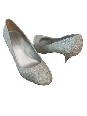 Call It Spring Glittering Silver Heels